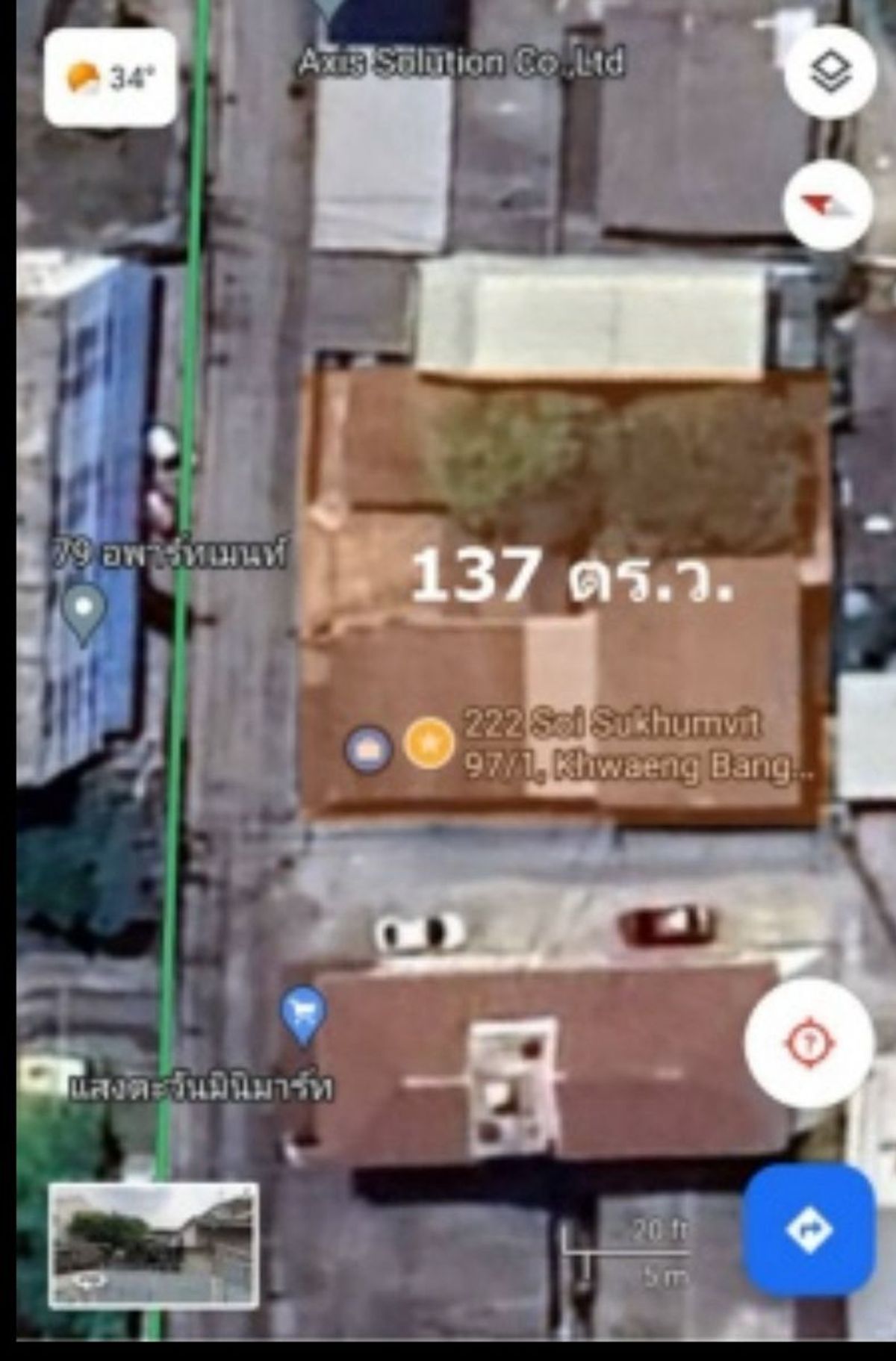 ขายที่ดิน ใกล้ BTS บางจาก ถนนสุขุมวิท 97/1  เพียง 750 เมตรจากรถไฟฟ้า